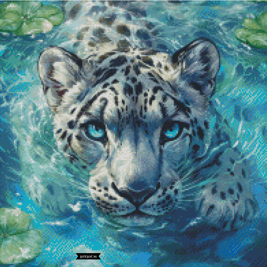 Diamond Painting Blick der Wildnis ©trudis_ai_art