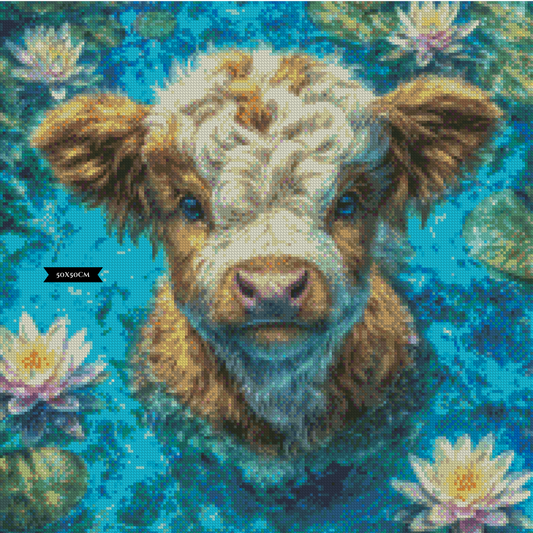 Diamond Painting MOO-rina ©trudis_ai_art