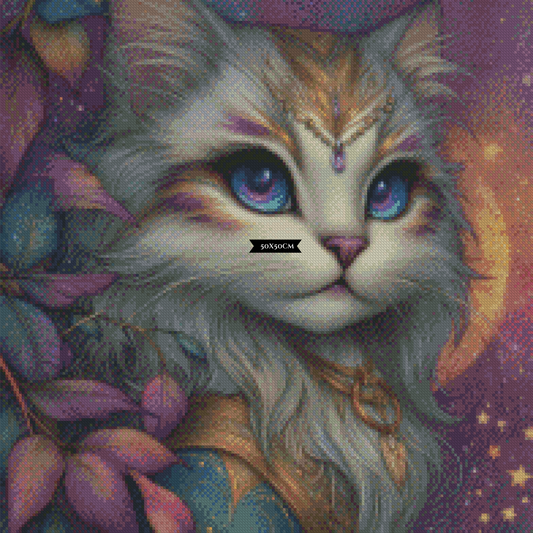 Diamond Painting Sternenwächterin der Traumreiche ©trudis_ai_art