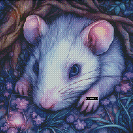 Diamond Painting Die kleine Seele im Wurzelhain ©trudis_ai_art