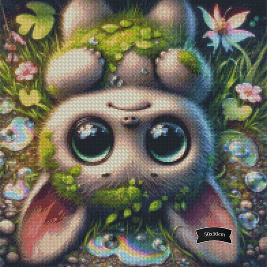 Diamond Painting Kleiner Freund des Wiesenglücks von Sandrietta_ai