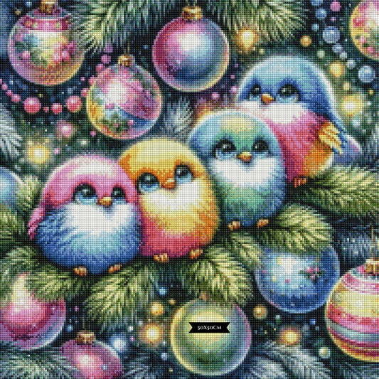 Diamond Painting Festive Flock ©finira_artis