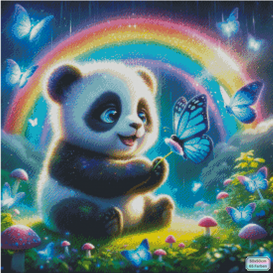 Panda Bliss von ©sandrietta_ai