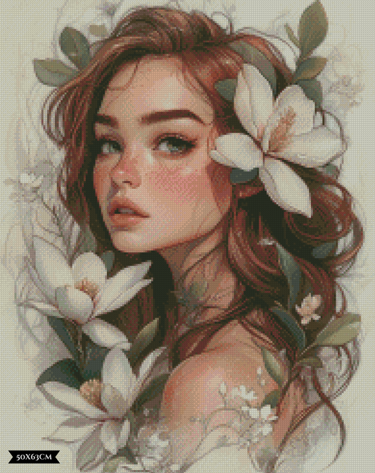 Diamond Painting Lily ©salzkatze.ai