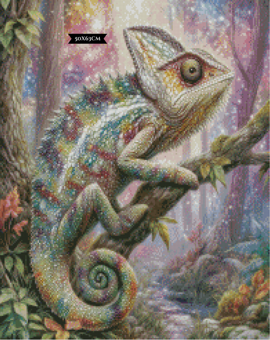 Diamond Painting Zwischen Moos und Märchenlicht ©salzkatze.ai