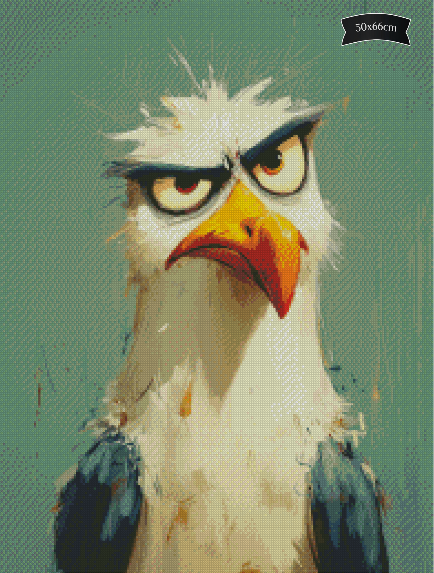 Diamond Painting Hast du echt keine Pommes von Salzkatze.ai