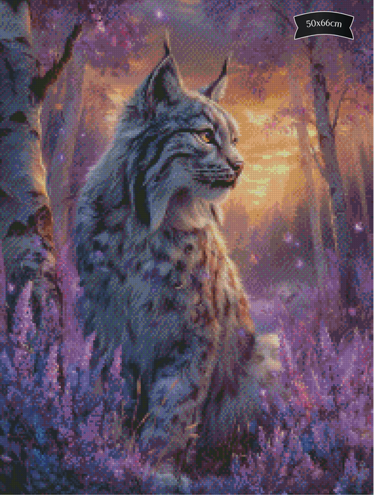 Diamond Painting Lavendelträume von Salzkatze.ai