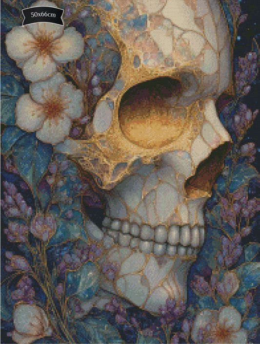 Diamond Painting Nichts währt ewig von Salzkatze.ai