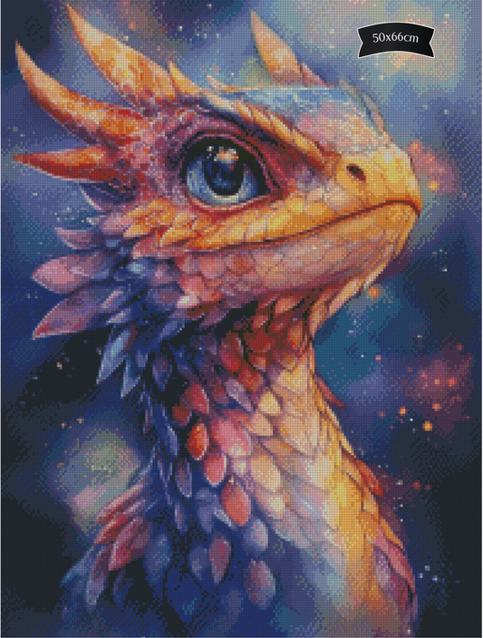 Diamond Painting Schuppen & Sterne von Salzkatze.ai