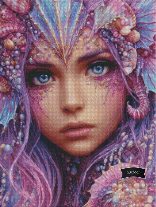 Diamond Painting Perlenstaub auf der Haut von Sandrietta_ai