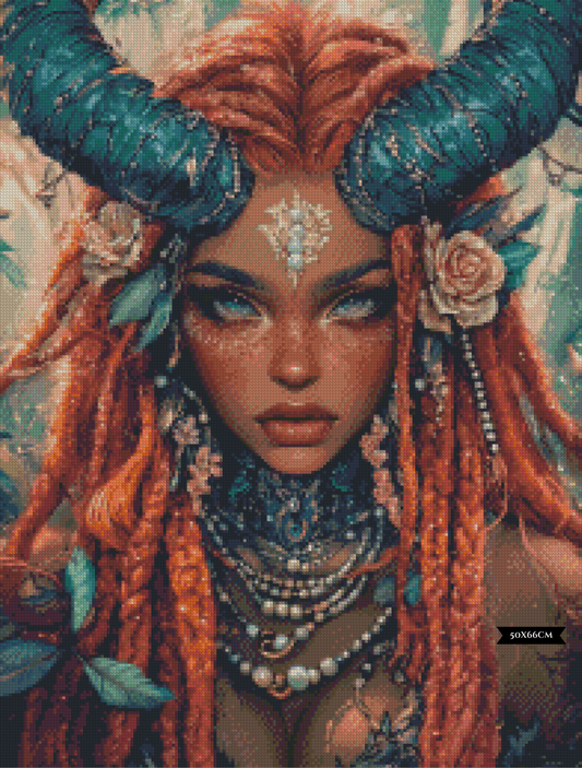 Diamond Painting Woodland Queen ©salzkatze.ai