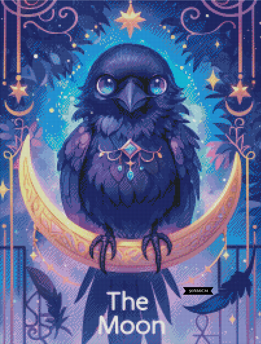 Diamond Painting Tarot - The Moon ©shalajarias