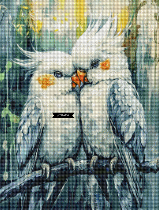 Diamond Painting A Moment Of Tenderness ©salzkatze.ai