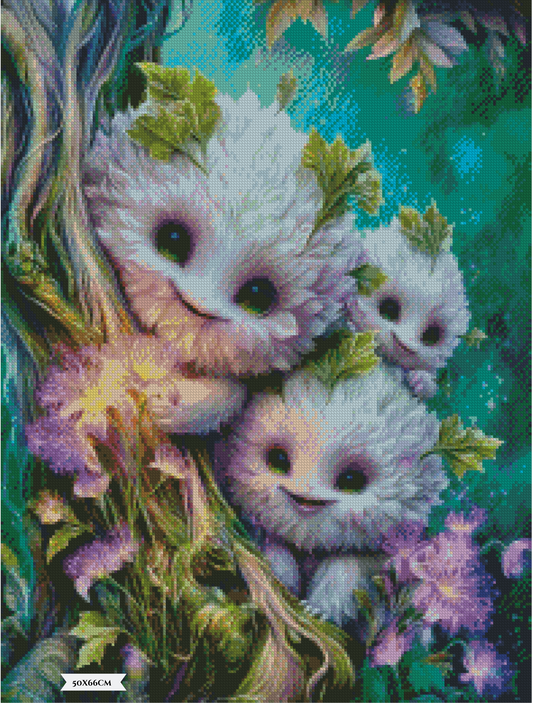 Diamond Painting Die Flüsterlinge ©sandrietta_ai