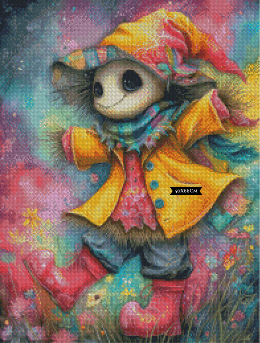 Diamond Painting Puddle Boots & Patchwork ©salzkatze.ai