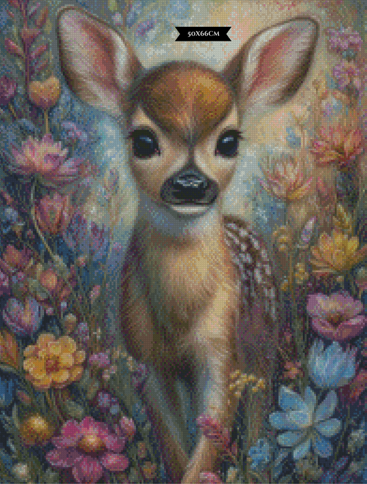 Diamond Painting Spring's Gentle Heart ©salzkatze.ai