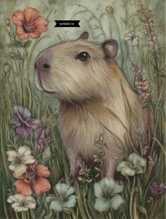 Diamond Painting Geborgenheit im sanften Grün ©salzkatze.ai