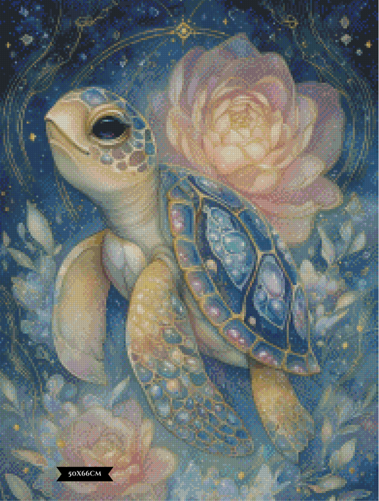 Diamond Painting Wanderer der Sternenpfade ©salzkatze.ai