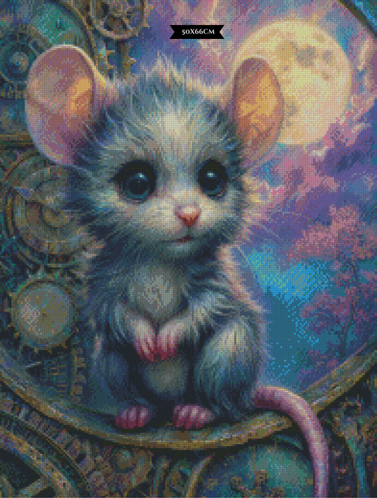 Diamond Painting Hüter der verlorenen Minuten ©trudis_ai_art