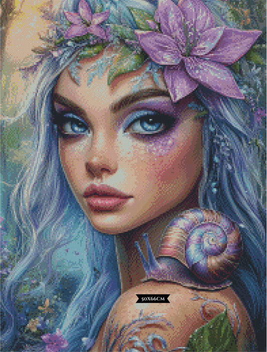 Diamond Painting Seelenruferin zwischen den Welten ©trudis_ai_art