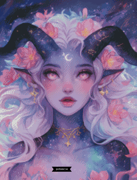 Diamond Painting Moonlit Eclipse ©shalajarias