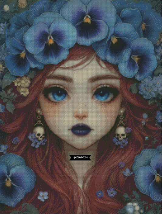 Diamond Painting Flora Nocturna ©trudis_ai_art