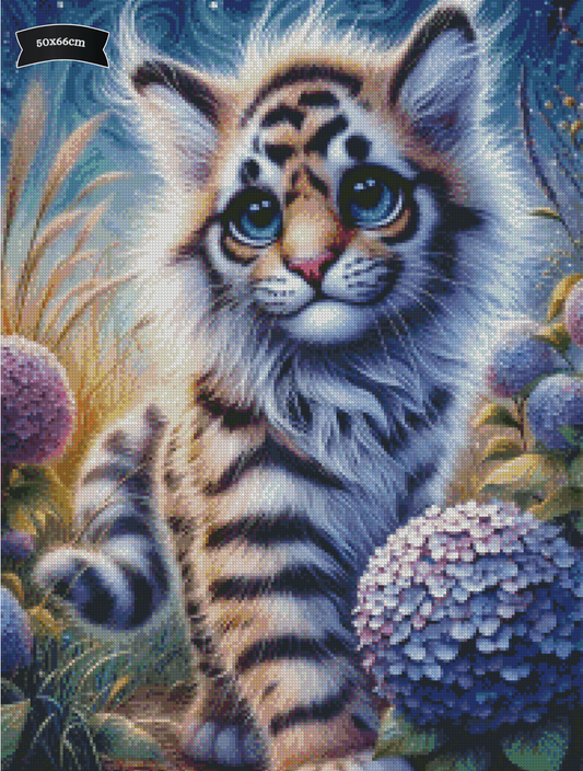 Diamond Painting Veloria Shadowbloom von MoozyJo.Ai