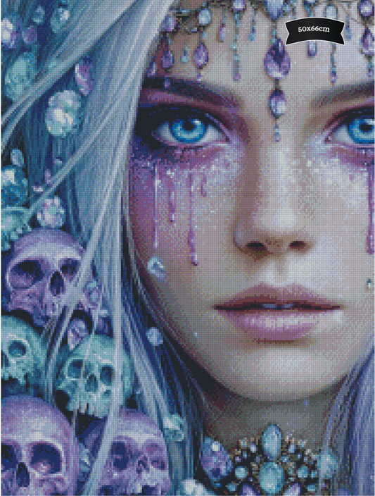 Diamond Painting Eisige Unendlichkeit von Sandrietta_ai