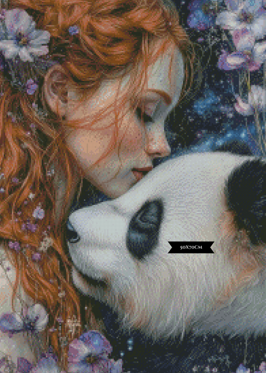 Diamond Painting Keeper Of The Bamboo Spirit ©salzkatze.ai