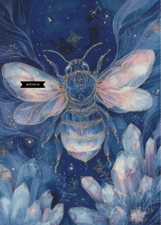 Diamond Painting Flügel aus Licht und Sternenstaub ©salzkatze.ai