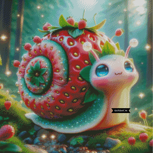 Diamond Painting Sweet Strawbella ©Lexxy Ai