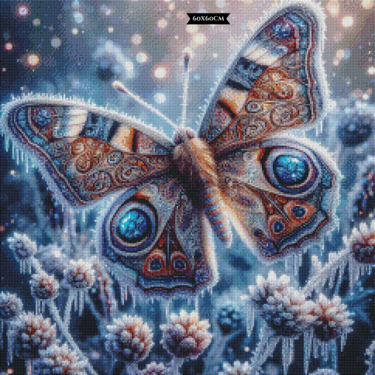 Diamond Painting Snowdust Butterfly ©sandrietta_ai
