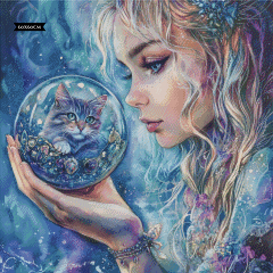 Feline Oracle ©trudis_ai_art