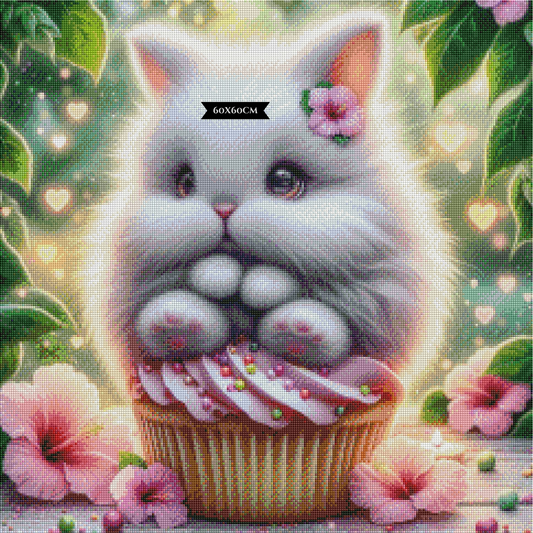 Diamond Painting Cupcake Fluff ©sandrietta_ai