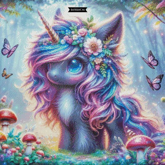 Diamond Painting The Enchanted Unicorn ©Lexxy Ai