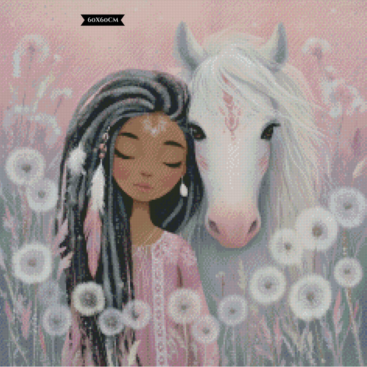 Diamond Painting Dandelion Dreams ©salzkatze.ai