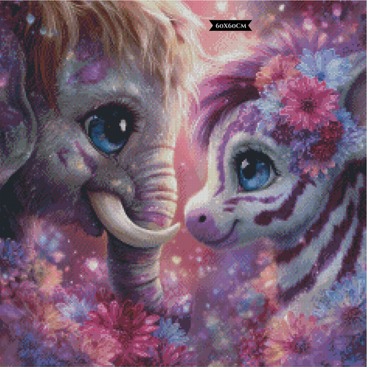 Diamond Painting Wo Fantasie Wurzeln schlägt ©Elly_A.I