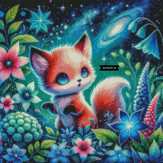 Diamond Painting Cosmic Garden ©salzkatze.ai