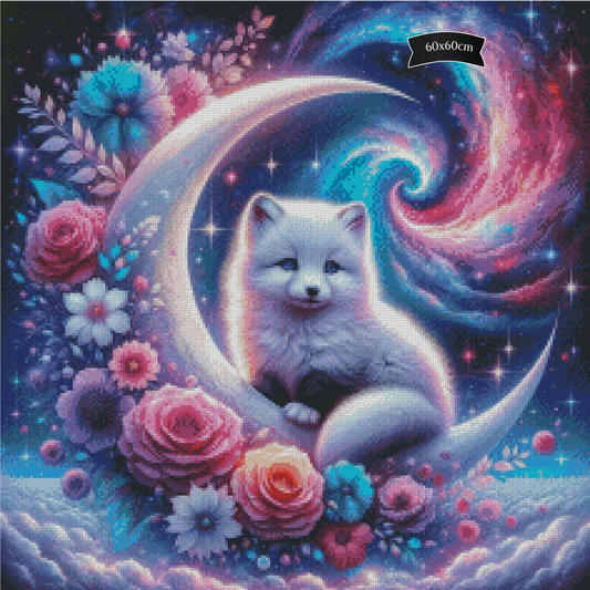 Lunar Fox Dreamscape ©sandrietta_ai