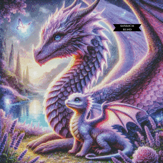 Diamond Painting Lavender Guardians ©sandrietta_ai