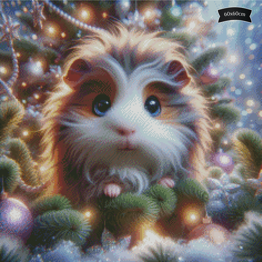Diamond Painting Funkenzauber zwischen Tannenzweigen von Lexxy Ai