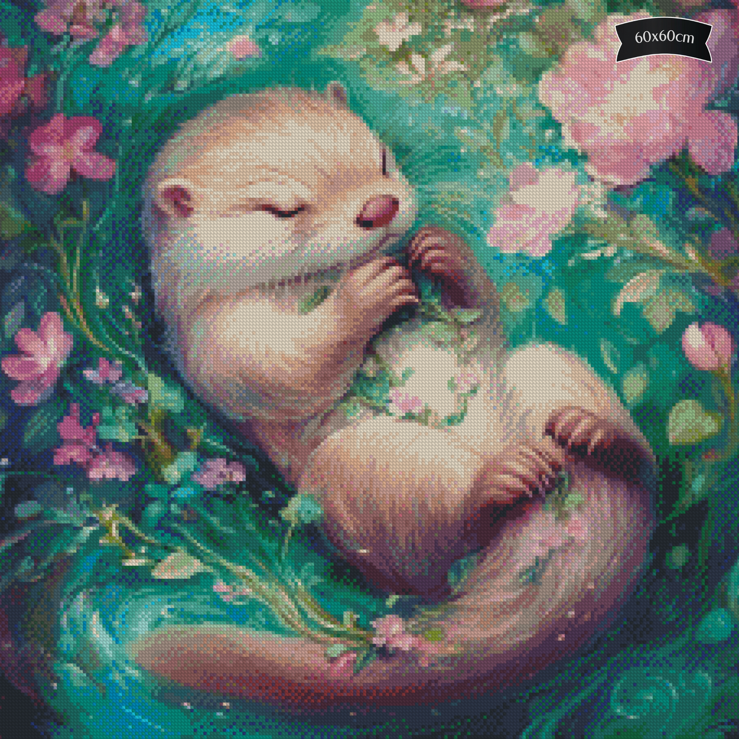 Diamond Painting Otter Harmony von Traumpixxel