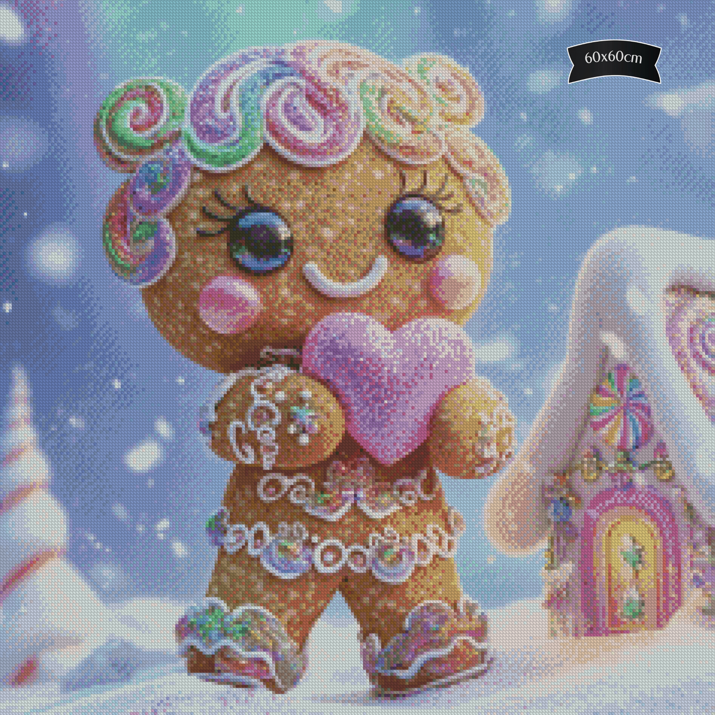 Diamond Painting Heart Of Gingerbread von Traumpixxel