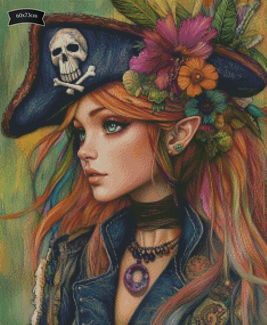 Diamond Painting Sanfte Rebellin der See von Finira_artist