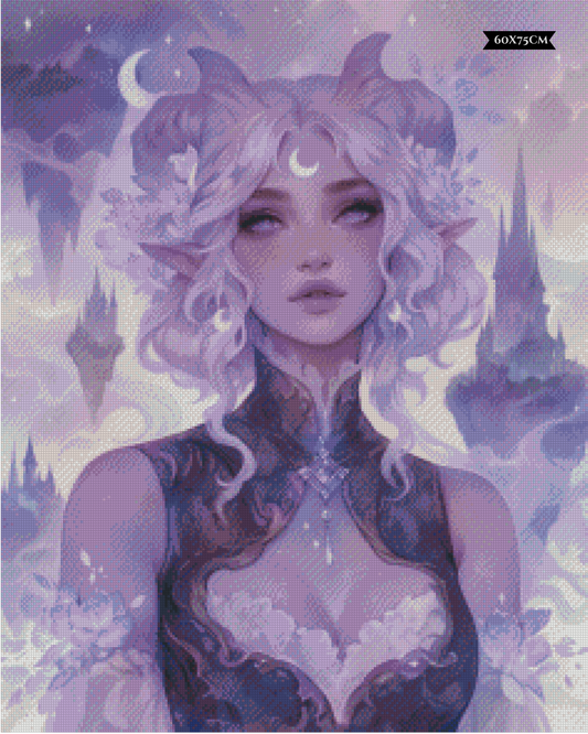 Diamond Painting Dreams Of The Floating Isles ©shalajarias