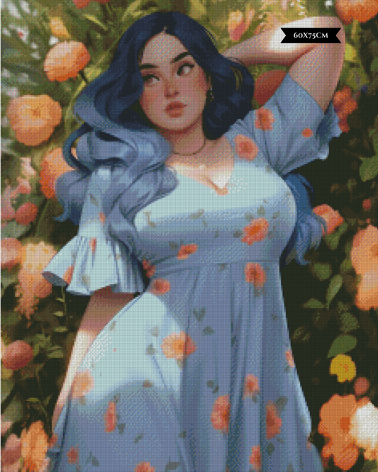 Diamond Painting Garden Muse ©shalajarias