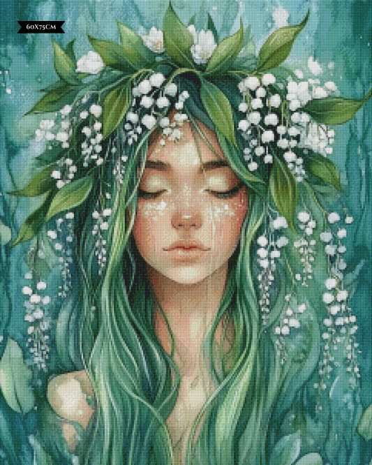 Diamond Painting Lilly ©sakura.cherry.ai