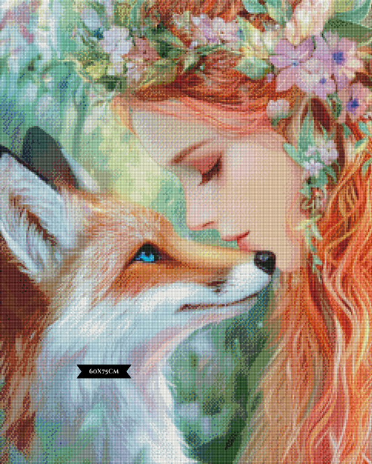 Diamond Painting Kindred Spirits ©finira_artist