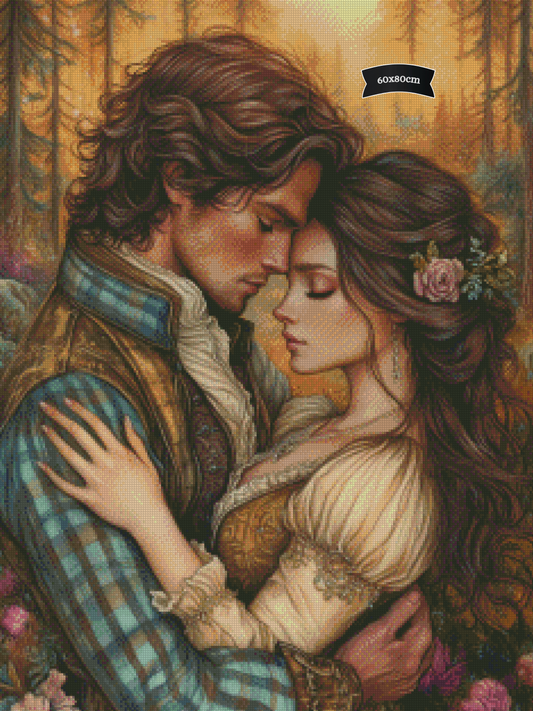 Diamond Painting Verknüpfte Pfade von Trudis_ai_art