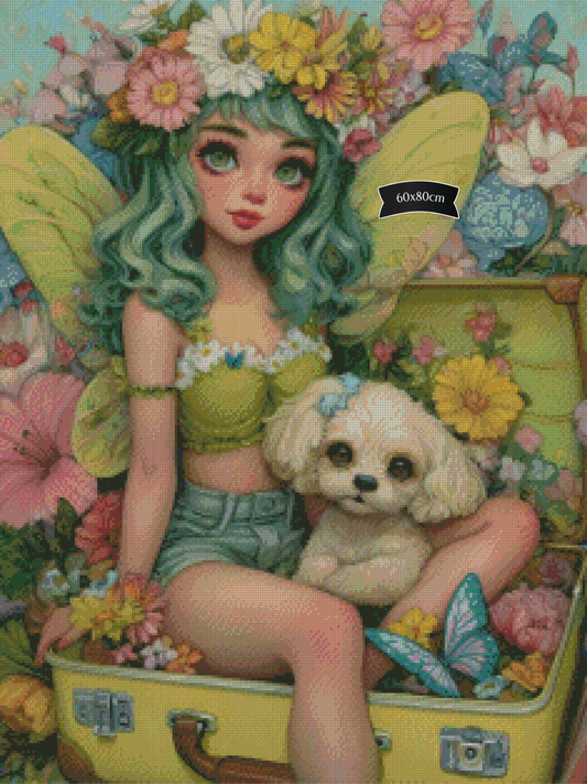 Diamond Painting In The Suitcase von Finira_artist